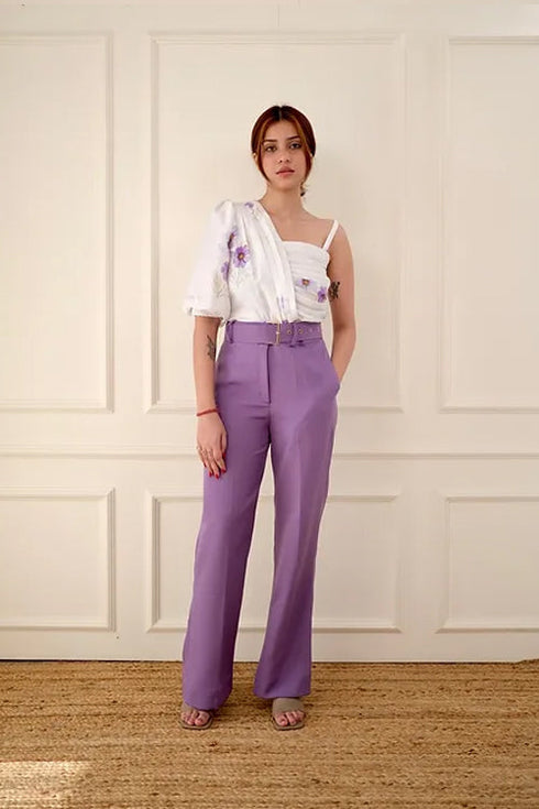 Myra Floral Lavender Coord